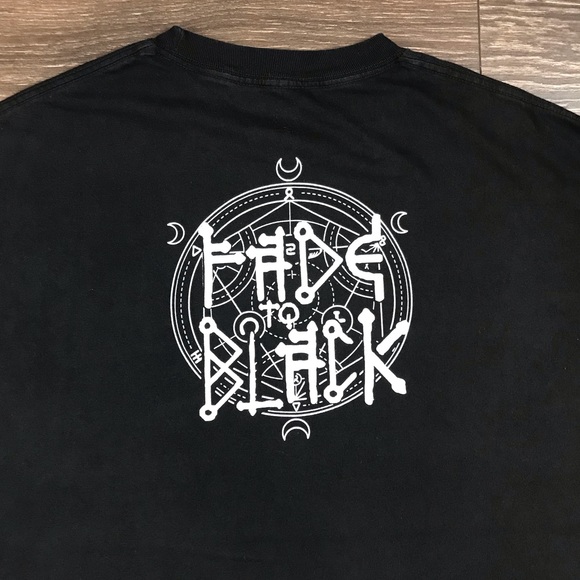 WWE NXT Authentic Aleister Black Pro Wrestling Fade To Black Men’s Wicked Shirt - Picture 6 of 7